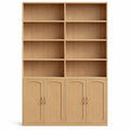 Étagère de Rangement avec Portes et Étagères pour Salon ou Bureau