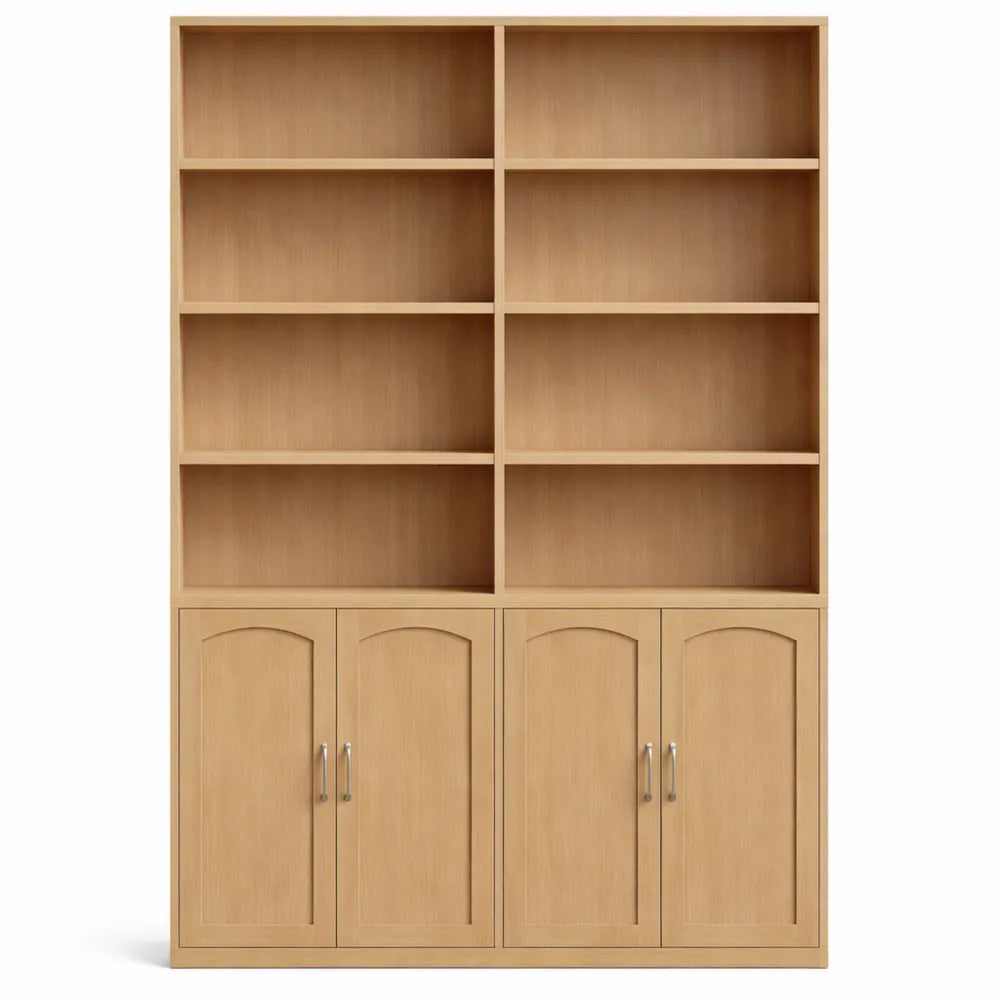 Étagère de Rangement avec Portes et Étagères pour Salon ou Bureau