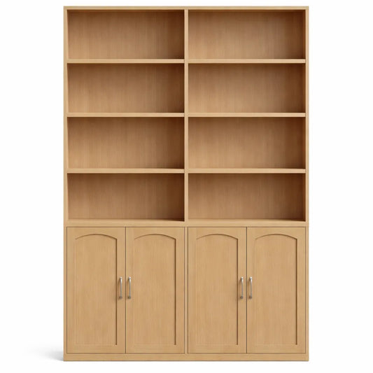 Étagère de Rangement avec Portes et Étagères pour Salon ou Bureau
