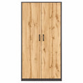 Armoire polyvalente avec 8 compartiments et finition mate