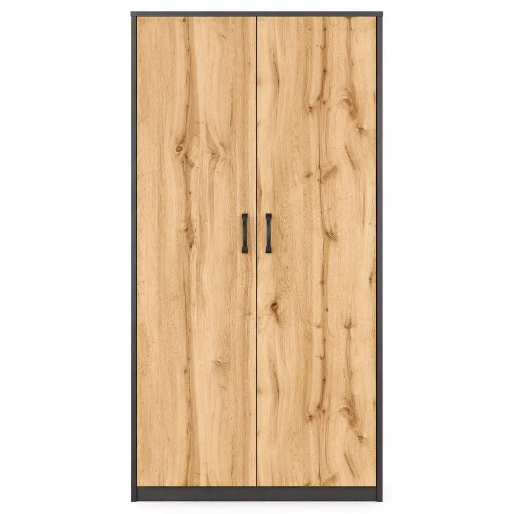Armoire polyvalente avec 8 compartiments et finition mate