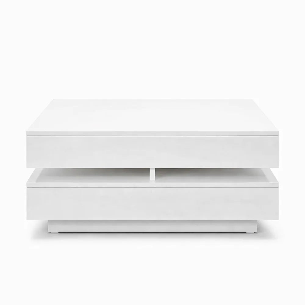 Table basse élégante avec compartiments de rangement