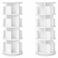 Étagère Rotative à 4 Niveaux avec 16 Compartiments pour Intérieur